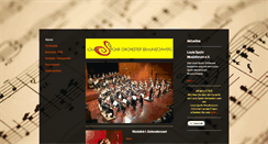 Desktop Screenshot of louisspohrorchester-bs.de