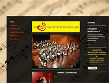 Tablet Screenshot of louisspohrorchester-bs.de